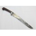 Antique Pesh-kabz dagger Knife steel blade wood handle 14 inch B693